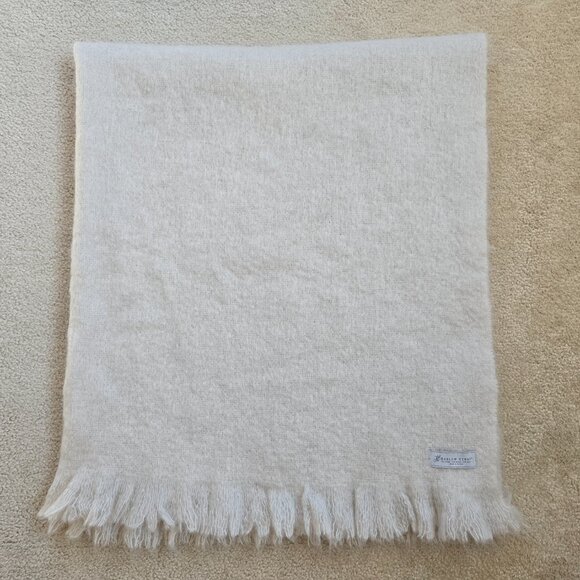 NWOT Thick Mohair/Wool Throw Blanket Earthy Boho - Picture 6 of 15